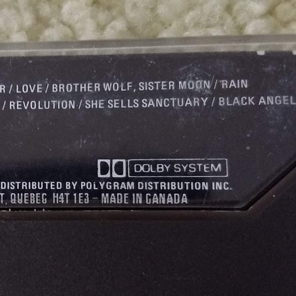 3/$25 The Cult, Love cassette audio tape vintage 80s - Picture 3 of 3